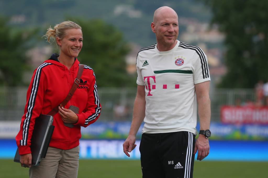 Kathleen Kruger e Matthias Sammer Kathleen Kruger e Matthias Sammer
