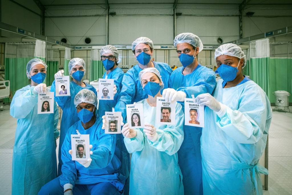 Equipe médica Sob Pressão Equipe médica Sob Pressão