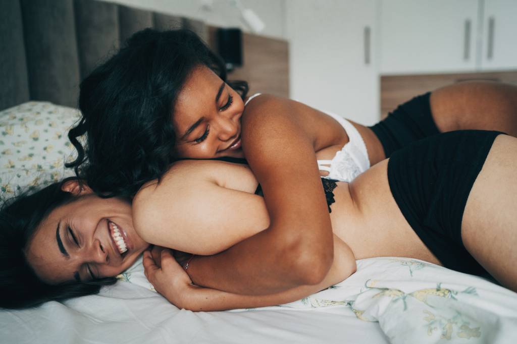 dia do sexo casal lésbico sexo