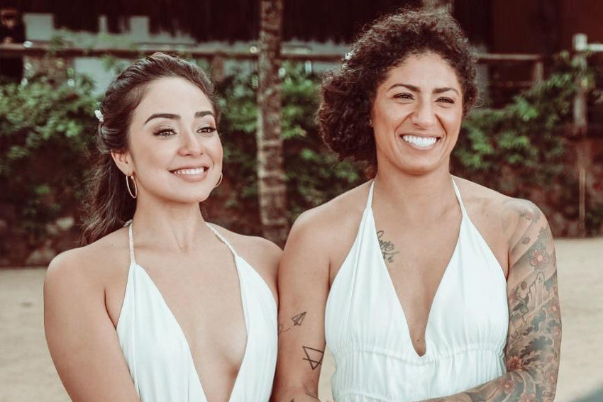 Cris Rozeira revela gravidez da esposa