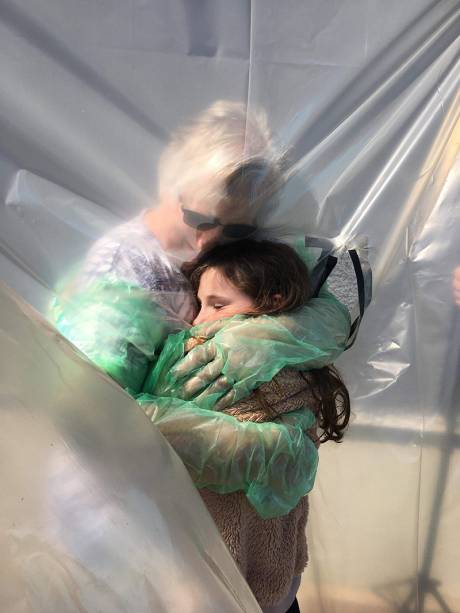 Fotografia da exposição Hold Still, de Kate Middleton. Foto: