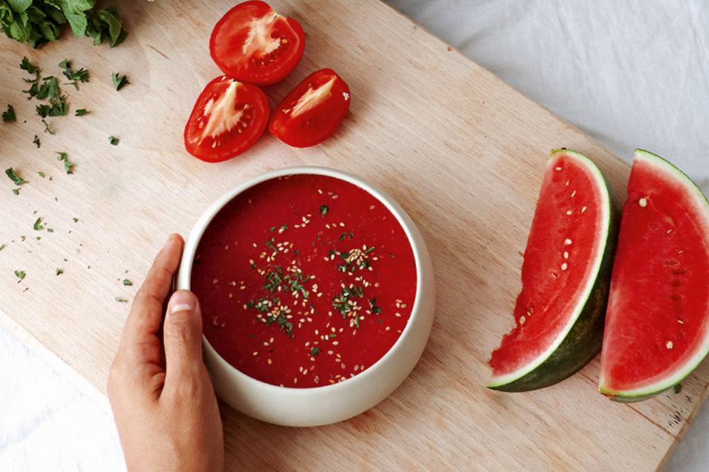 Gaspacho de melancia