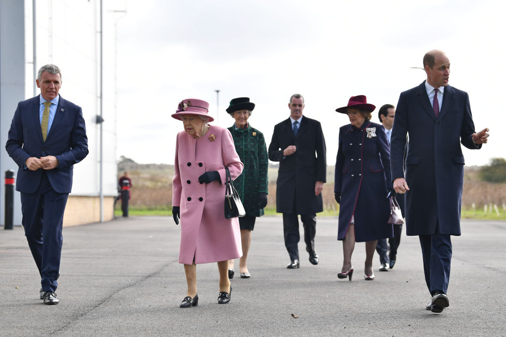 Rainha Elizabeth e William Rainha Elizabeth e William