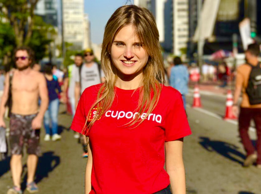 Nara Iachan, fundadora da Cuponeria. Divulga+º+úo-Cuponeria