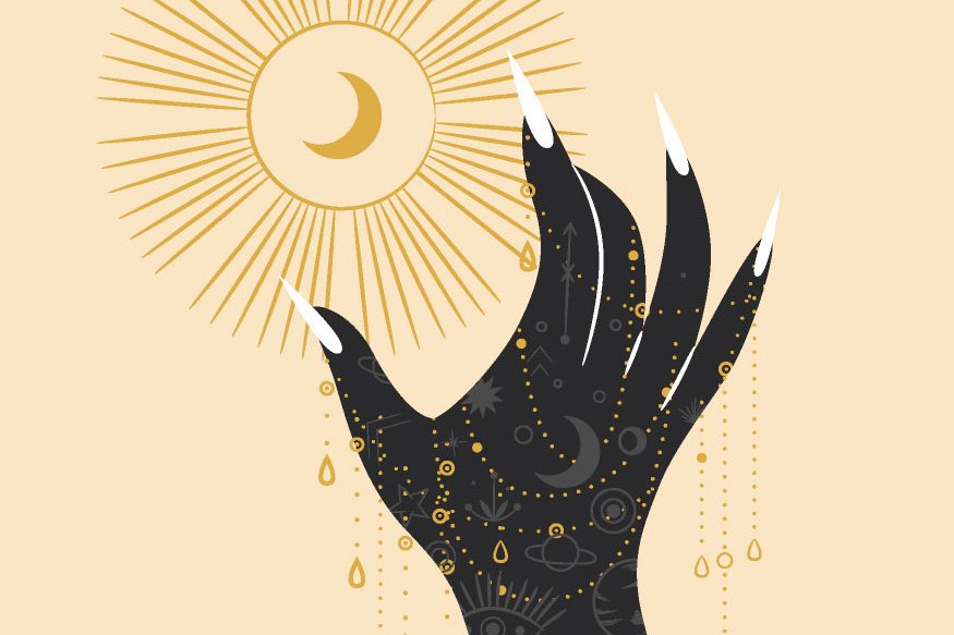 Ilustração astrologia