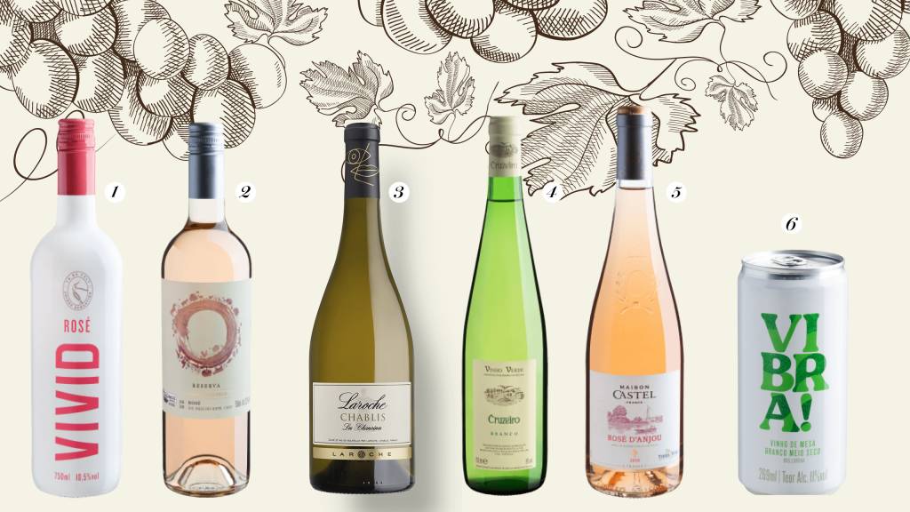Vitrine vinhos brancos Vitrine vinhos brancos