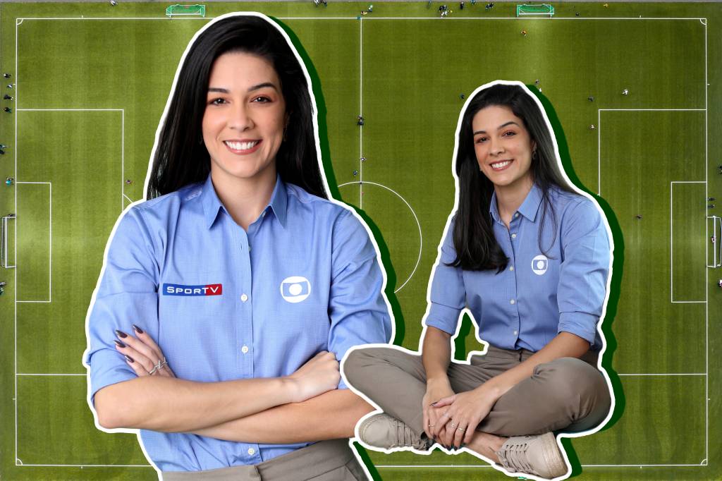 “Nunca imaginei estar onde estou”, diz narradora de futebol da Globo