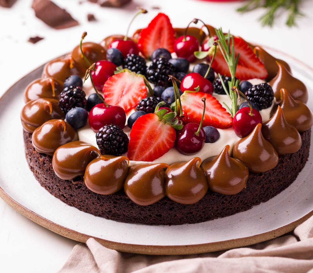 Sobremesa fácil: torta brownie