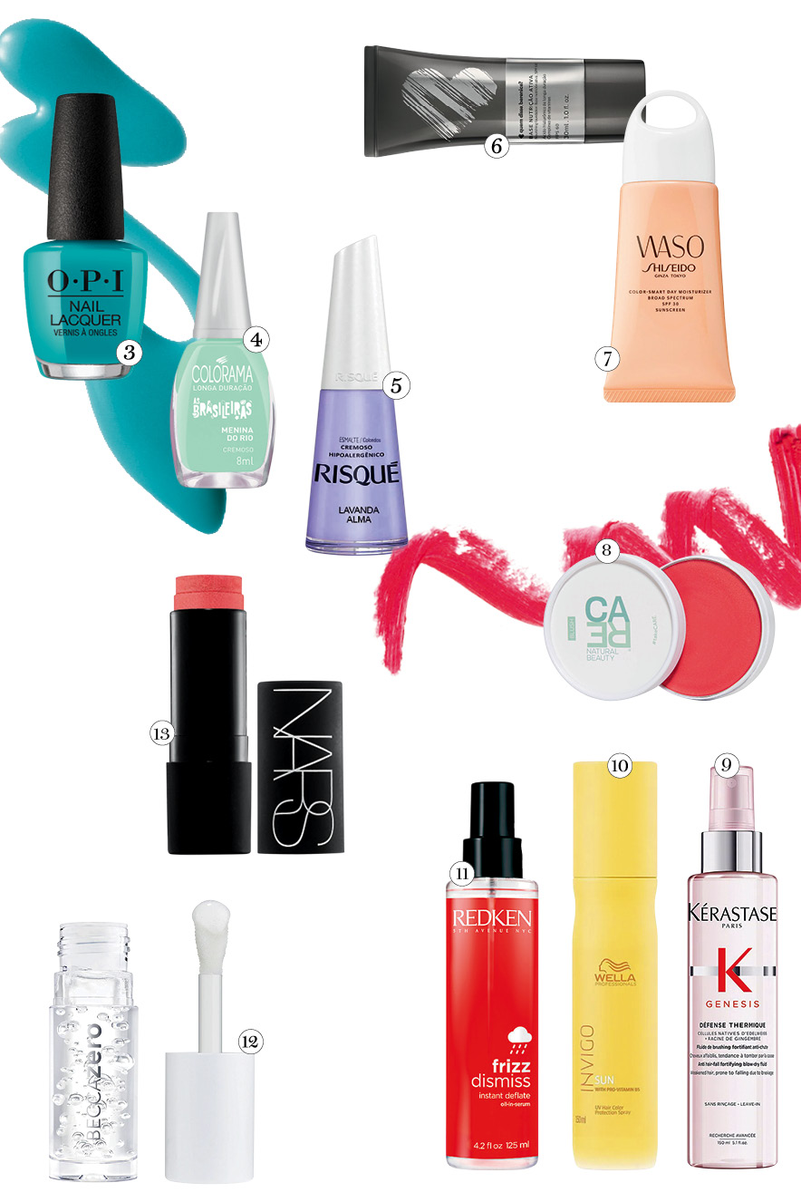 hot list – produtos beleza para o verão hot list - produtos beleza para o verão