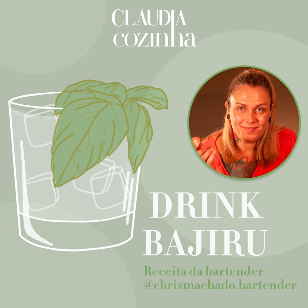 Drink Bajiru, por Chris Machado