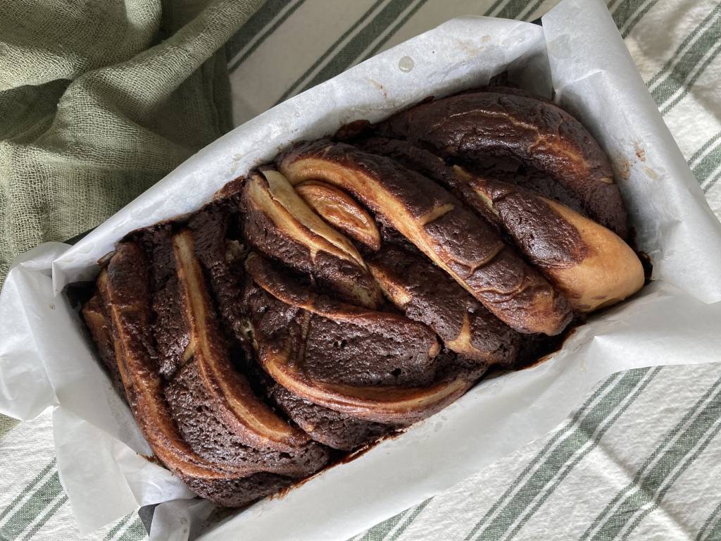 Babka de chocolate