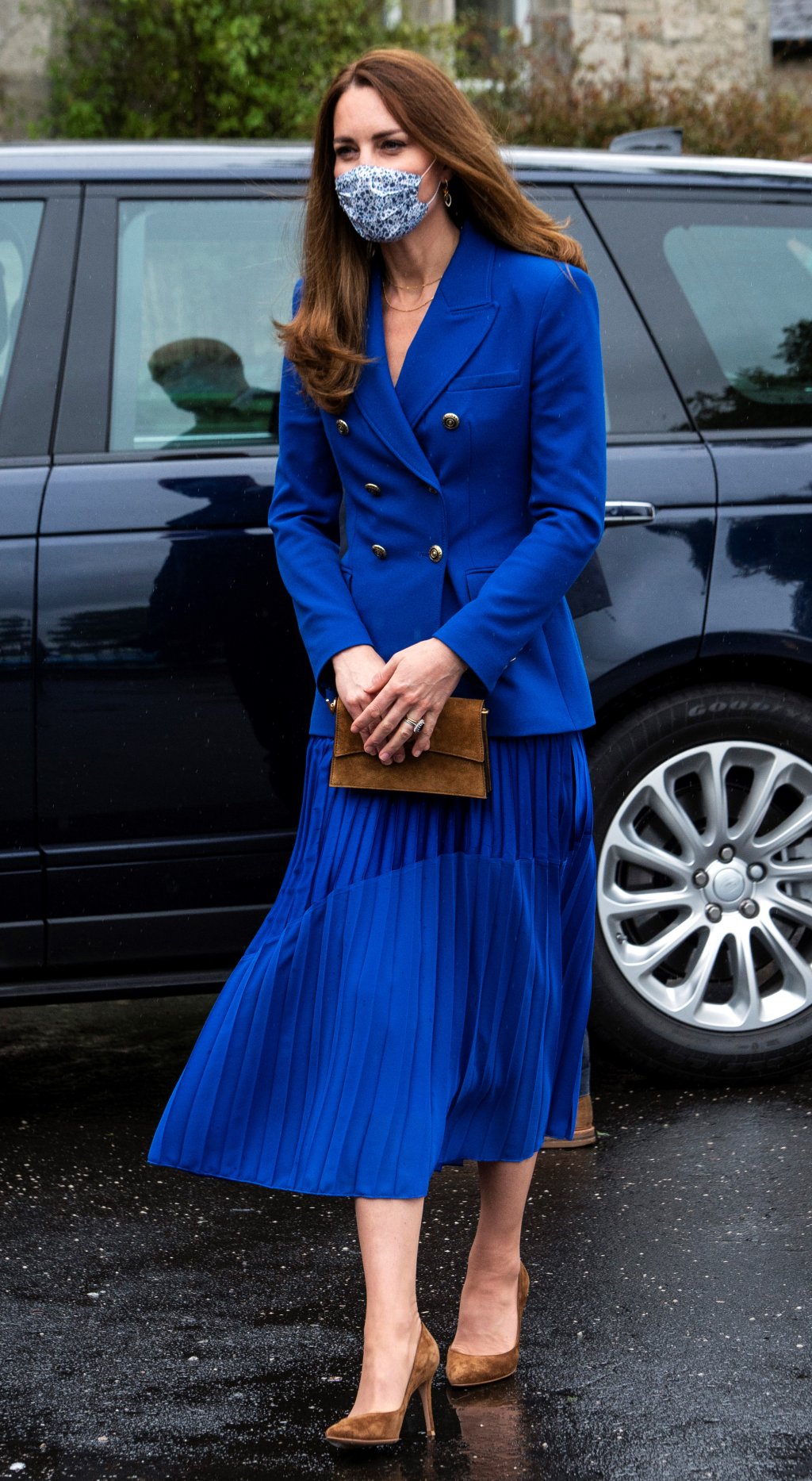 Kate Middleton - all blue