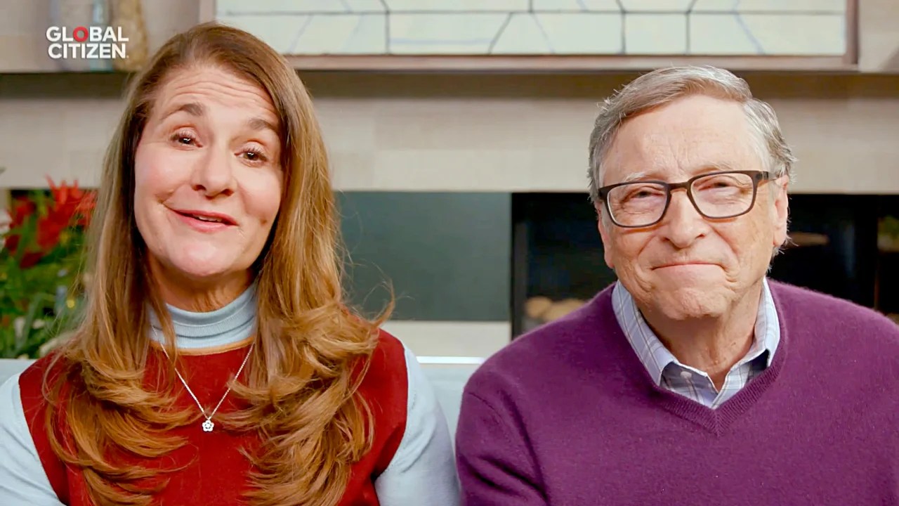 Melinda e Bill Gates, casados por 27 anos, se conheceram na Microsoft, empresa fundada por ele.