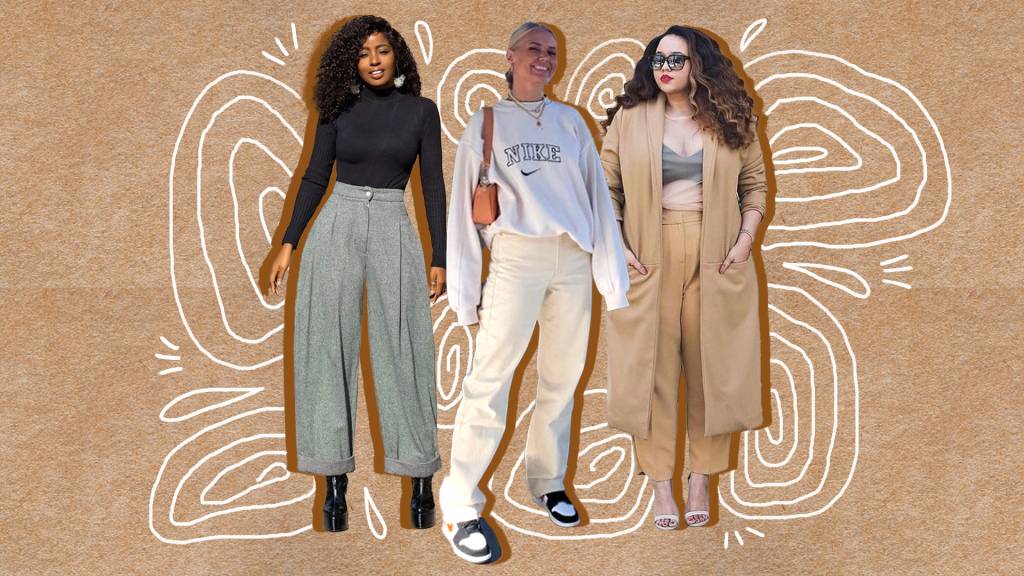 Nem skinny, nem pantalona! Conheça a Wide Leg, a calça do momento