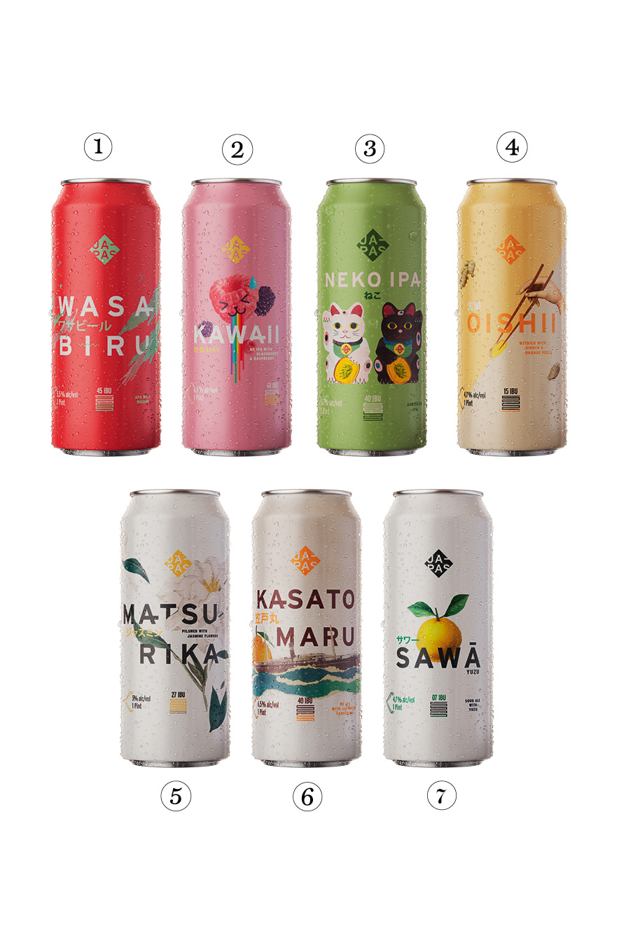 Japas Cervejaria – Rótulos Japas Cervejaria - Rótulos