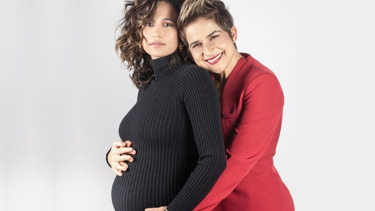 Nanda Costa e Lan Lahn gravidez