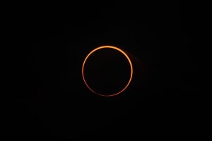 Solar eclipse “ring of fire” in Aceh, Indonesia