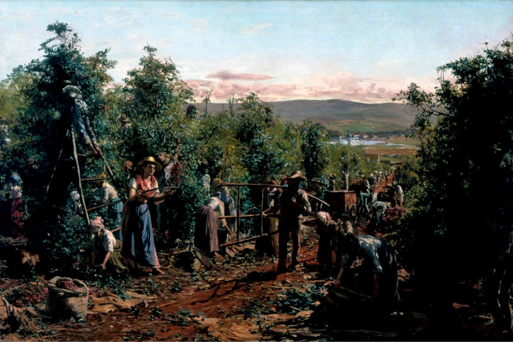 A Colheita, do pintor italiano Antonio Ferrigno