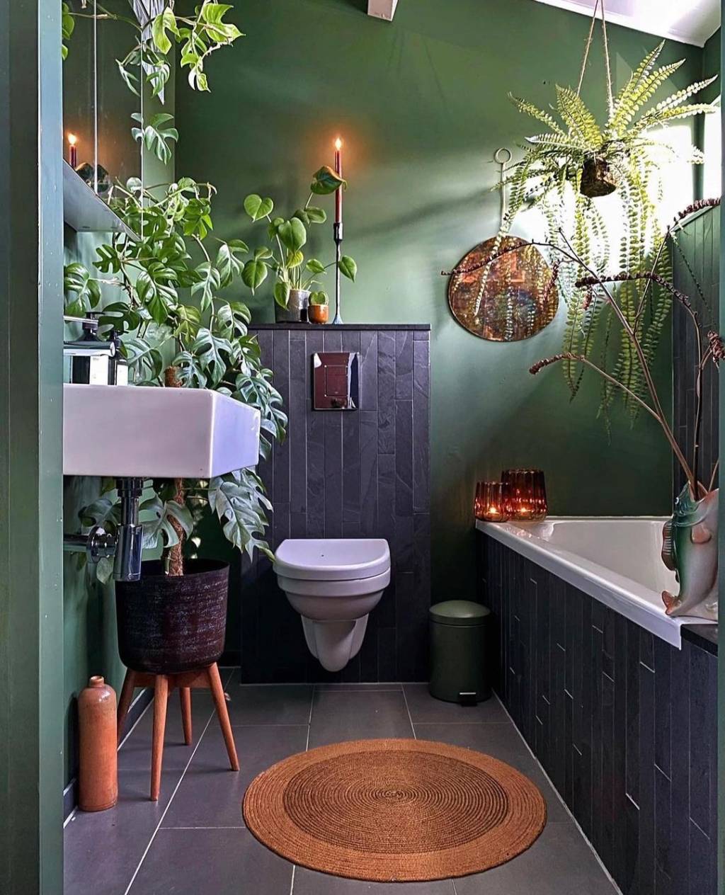 _finntage plantas no banheiro