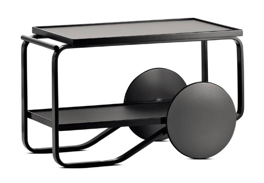 A holandesa Hella Jongerius deu novos ares ao famoso Tea Trolley, desenho de 1936 do finlandês Alvar Aalto (1898-1976) produzido pela Vitra-Artek. Preço: 14 328 reais na Micasa.