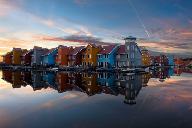 Reitdiephaven, Groningen, Holanda