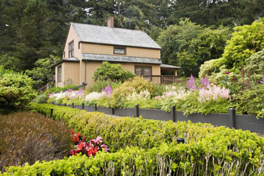 O cenário pode ser selvagem, mas que tal transformá-lo em algo mais calmo com um jardim colorido e delicado?