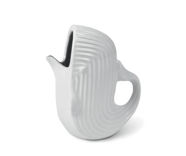 De Jonathan Adler, a jarra de cerâmica Whale (20,5 x 7,5 x 10 cm) custa 130 dólares na General Gift Store.