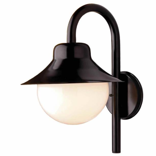 A arandela Saturno 228 com Globo Preta custa R$ 121,53 no Walmart