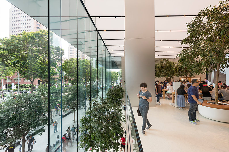 [Lojas] Prix Versailles 2018: Apple Orchard Road, em Singapura, por Foster + Partners.