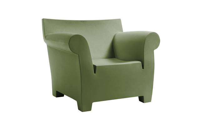 Bubble Club armchair, de Philippe Starck para Kartell. Bubble Club armchair, de Philippe Starck para Kartell.