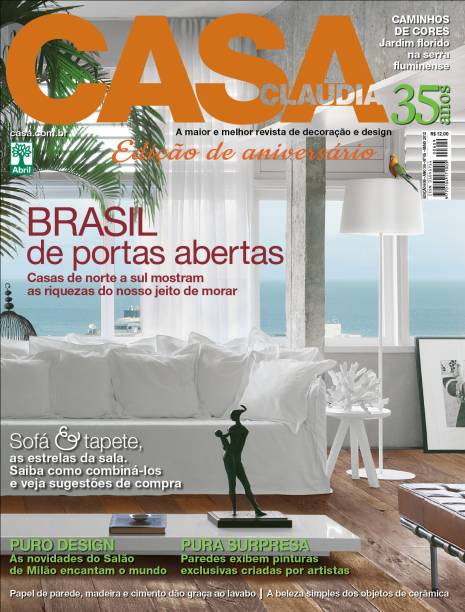 <span>Capa da revista Casa Claudia, edição 609, de maio de 2012.</span>