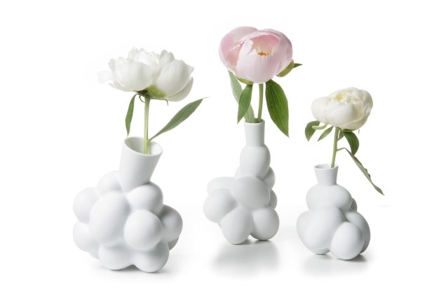 De porcelana, o Egg Vase é de Marcel Wanders. À venda na Moooi.
