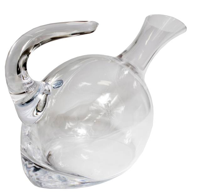 Decanter de cristal Medoc (1250 ml), da Gremax, custa R$ 228 na J Rodrigues.