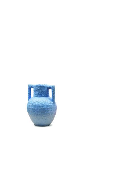 A Amphora (40 x 56 cm), de Maxim Schidlovsky, retoma as linhas clássicas dos vasos da antiguidade.Feito de grês vitrificado, custa 3,8 mil dólares.