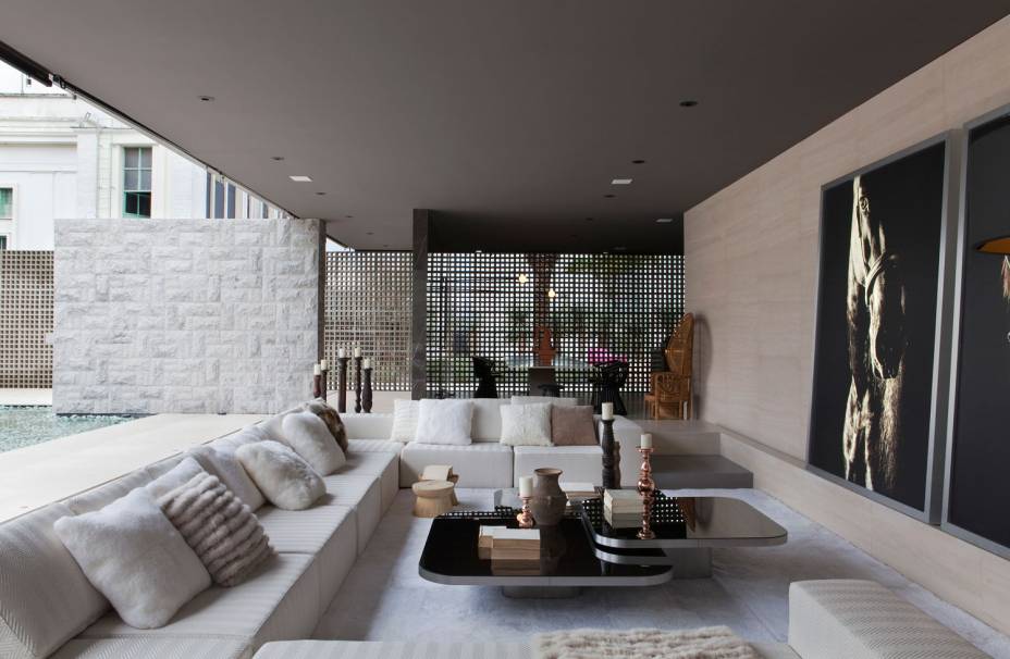Ambiente projetado pelo arquiteto Guilherme Torres para a mostra Casa Cor SP.