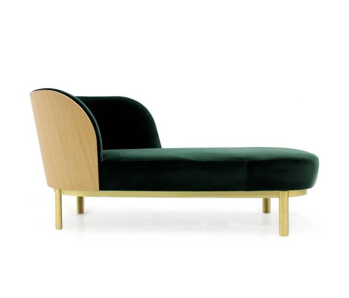 Chaise longue Serene chaise, assinada por Paulo Antunes.