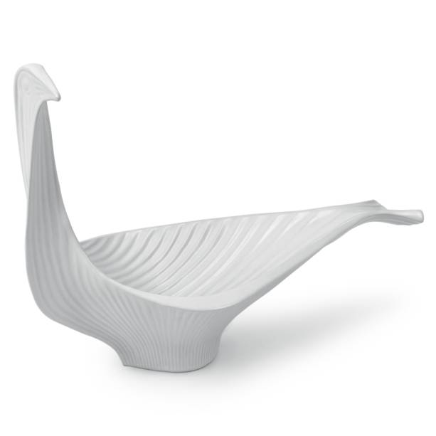 Jonathan Adler assina o bowl de porcelana Large bird (34 cm de comprimento), da coleção Menagerie. Por 128 dólares