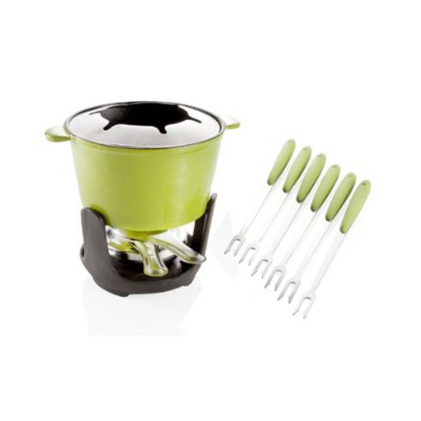 O <a href="https://www.gotoshop.com.br/UtilidadesDomesticas/RechaudeFondue/AparelhosDeFondue/fondue-com-suporte-verde-10-pecas-4454307.html?utm_source=sites&utm_medium=gc_casacom&utm_campaign=gc_materia&utm_content=201706">fondue</a> com suporte verde 10 peças custa R$220,20.