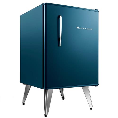 O frigobar Brastemp <a href="https://www.gotoshop.com.br/Eletrodomesticos/GeladeiraeRefrigerador/Frigobar/frigobar-brastemp-bra08bz-retro-azul-com-compartimentos-modulares-76l-11513031.html?utm_source=sites&utm_medium=matéria_CC&utm_campaign=produtos&utm_content=201709">BRA08BZ</a> retrô azul, de 76 litros com compartimentos modulares, custa R$ 1 299.