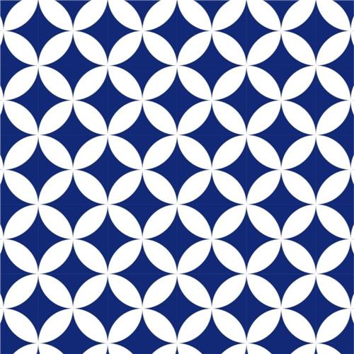 O papel de parede adesivo geométrico <a href="https://www.gotoshop.com.br/decoracao/papeldeparede/papel-de-parede-adesivo-geometrico-azul-2-10276988.html?utm_source=sites&utm_medium=matéria_CC&utm_campaign=produtos&utm_content=201801">Azul 2</a> custa R$ 179.