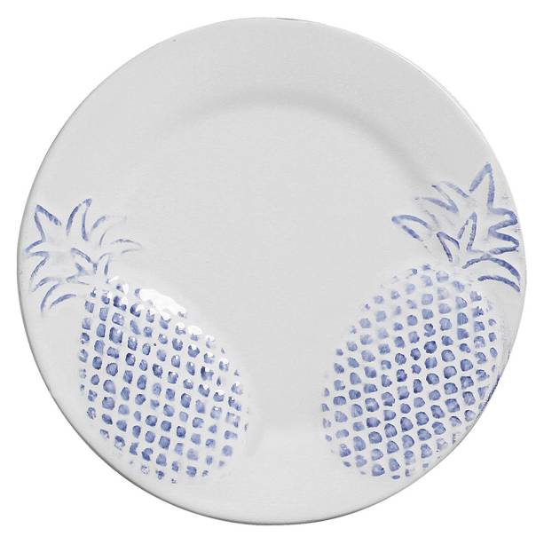 O <a href="https://www.gotoshop.com.br/UtilidadesDomesticas/SobremesaChaeCafe/pratosdesobremesa/Prato-de-sobremesa-de-ceramica-Abacaxi-azul-6-pecas-20-cm---23843-11238484.html?utm_source=sites&utm_medium=gc_casacom&utm_campaign=gc_materia&utm_content=201703">Prato de Sobremesa de Cerâmica Abacaxi Azul 6 peças 20 cm 23843</a> custa R$149.