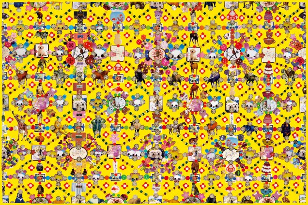 Marian Bantjes assina para a Moooi Carpets o tapete de lã Obsession Yellow (2 m x 80 cm). Preço: 1.899 euros.