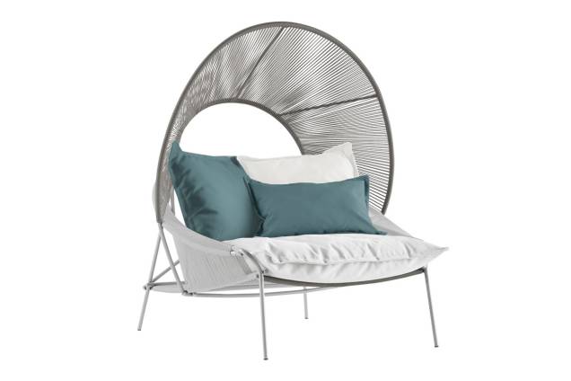 Peça da coleção Traveler, de Stephen Burks para Roche Bobois. Peça da coleção Traveler, de Stephen Burks para Roche Bobois.
