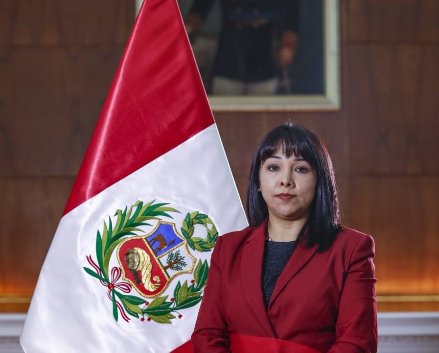 A ambientalista e defensora dos direitos humanos Mirtha Vásquez, nova primeira-ministra do Peru