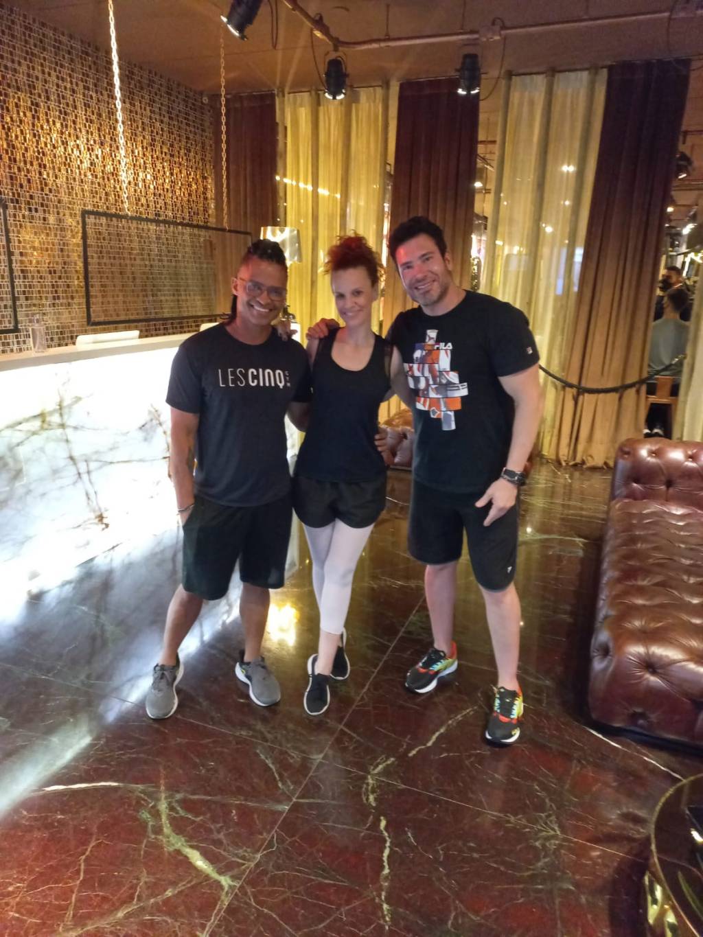 Flavinha Viana, Rodrigo Sangion e o professor Waldyr Maciel flavia viana
