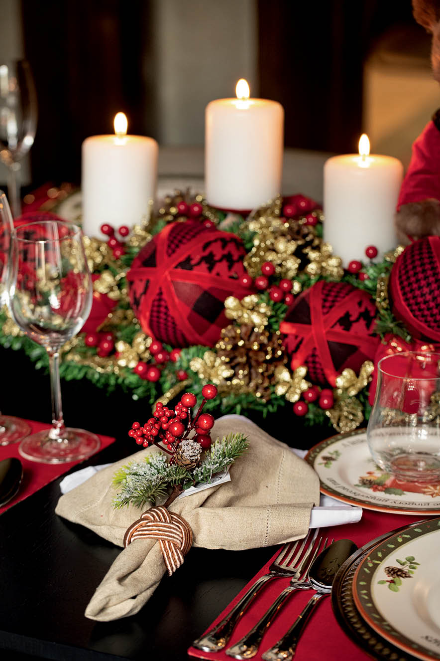 Decora&ccedil;&atilde;o de Natal por Fabiana e Marta Camanho, da Camanho Arquitetura