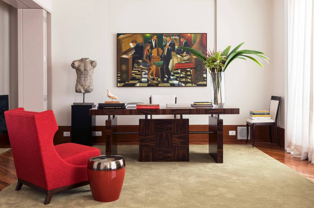 apartamento-tulio-xenofonte2 Apartamento com decoração inspirada na arte naif