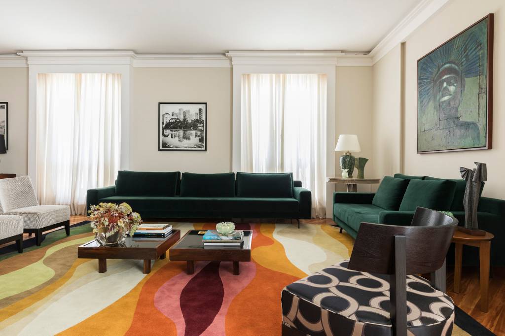 apartamento-tulio-xenofonte4 Apartamento com decoração inspirada na arte naif