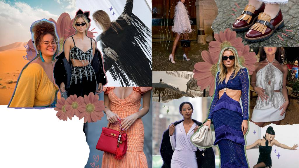 Remexe bem: franjas nas roupas e acessórios vão bem com tudo!