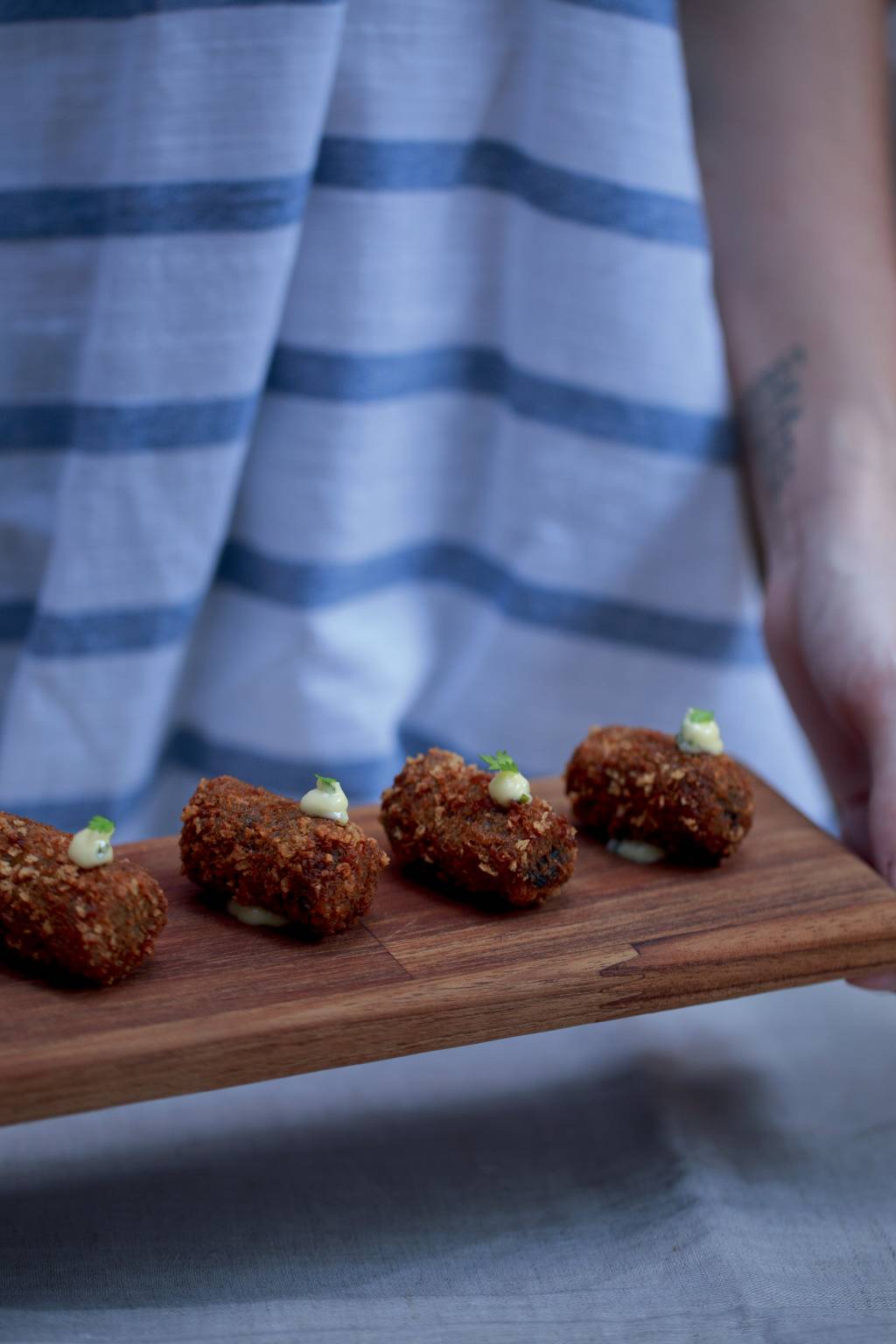 Receber Nelita – Croqueta de cogumelos Receber Nelita - Croqueta de cogumelos